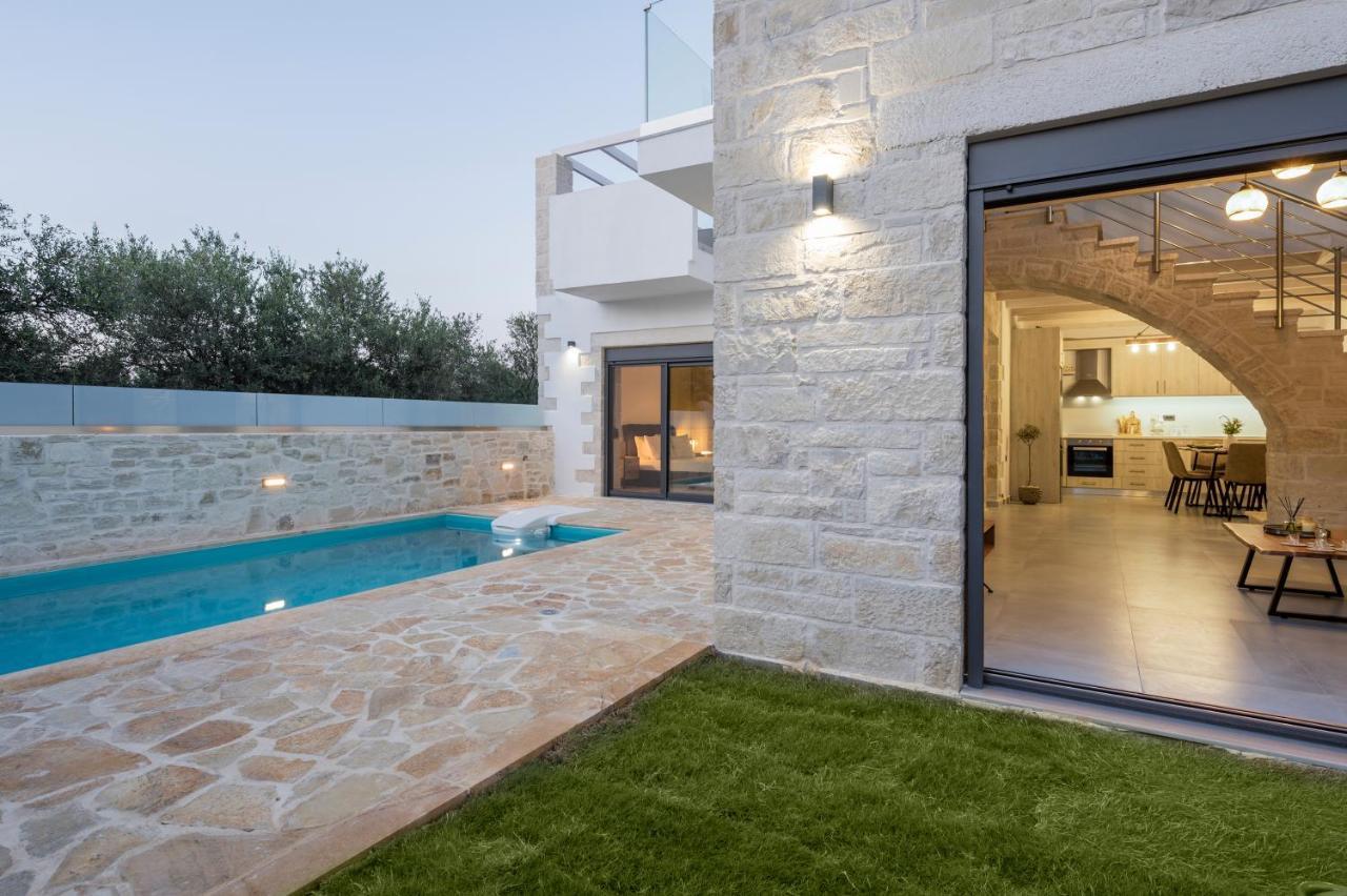 Megalith Villas Agia Marina Extérieur photo